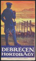 cca 1930-1940 Debrecen, Hortobágy utazási prospektus / travel guide