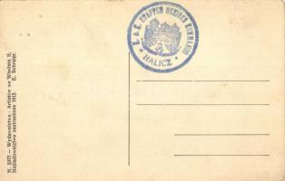 Halych, Halicz; Statki na Dniestrze / Ships in the Dniester + K.u.K. Etappen Bezirks Kommando Halicz