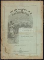 1896 Az Erdély honismertető lap V. évfolyamának 1-2. és 4., 5. száma