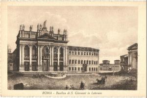 35 db RÉGI olasz városképes lap / 35 pre-1945 Italian town-view postcards, mainly Rome