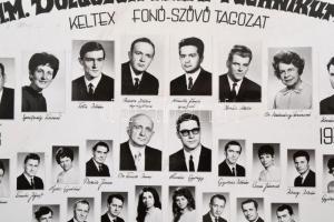 1960-1970 Vegyes tablófotó tétel, 7 db: Bolyai János Fonó-Szövő és Hurkoló Ipari Technikum, K.I.M. D...