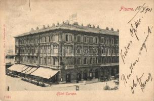 Fiume, Hotel Europa. C. Ledermann Jr. (b)