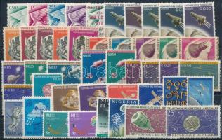 Space Research 1962-1965 5 sets + 32 stamps Űrkutatás 1962-1965 5 klf sor + 32 klf önálló érték