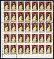 Erzsébet királynét(Sisi) ábrázoló 35 db levélzáró