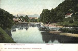 Besztercebánya, Banska Bystrica; Garam részlet. Lechnitzky Otto 211. / river bank