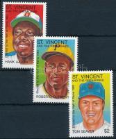 1992 Baseball játékosok sor Mi 2287 - 2289
