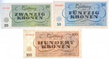 Német Harmadik Birodalom / Cseh-Morva Protektorátus / Theresienstadt gettó 1943. január 1. 1 + 2 + 5...