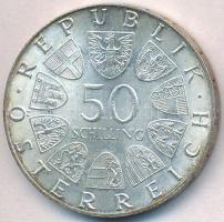 Ausztria 1974. 50Sch Ag "1200 éves a Salzburgi Dóm" T:1-,2 patina
Austria 1974. 50 Schill...