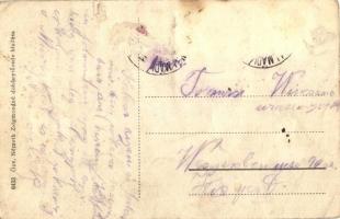 Balatonalmádi, vasútállomás. Özv. Németh Zsigmondné kiadása  (EK)