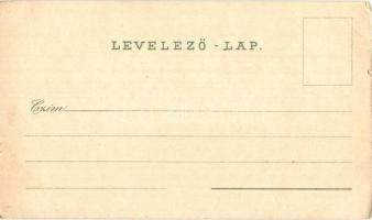 Pécs, Fünfkirchen; Nemzeti Kaszinó, Megyei árvaház, Katolikus kör, Tettyei rom, Otthon kávéház, vasú...