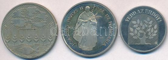 1984. 20Ft Cu-Ni "FAO" + 1985. 100Ft Cu-Ni-Zn "FAO" + 1991. 100Ft Cu-Ni "II...