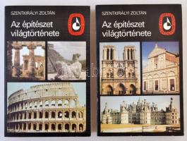 Szentkirályi Zoltán: Az építészet világtörténete I-II. Bp., 1980, Képzőművészeti Alap. Kiadói papírkötés, jó állapotban.