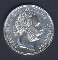 Ausztria 1881. 1Fl Ag T:1/2