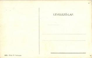 Üdvözlet a Vörös Ördög Mikulástól! Huszár Krampuszként. Klein H. Budapest 33 / Krampus hussar s: Ber...