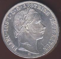 Ausztria 1860A 1Fl Ag T:1/2