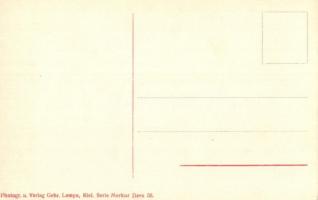 Das I. Geschwader geht in See. Photogr. u. Verlag Gebr. Lempe. Kaiserliche Marine / German Navy, The...