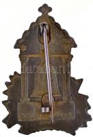 Osztrák-Magyar Monarchia 1915. "Karácsony a fronton 1915" Zn jelvény, hátoldalon "Win...