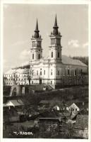 1934 Máriaradna, Radna; látkép templommal / church. Foto Steinitzer photo