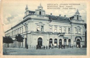 Beregszász, Berehove; Grand szálloda, Kavarna kávéház / hotel, café (EK)