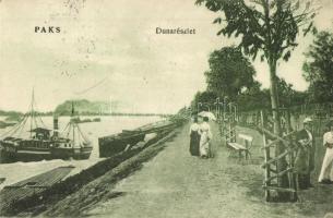 8 db RÉGI magyar és történelmi magyar városképes lap (Budapest, Paks, Celldömölk, Korlát, Nagyenyed,...