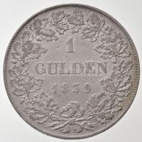 Német Államok / Bajorország 1839. 1G Ag "I. Lajos" (10,44g) T:2 / 
German States / Bavari...