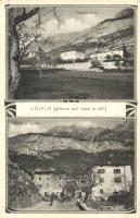 Covelo (Trentino-Alto Adige/Südtirol), Palazzo Sizzo, Piazza / palace, square, G. B. Unterveger (EK)