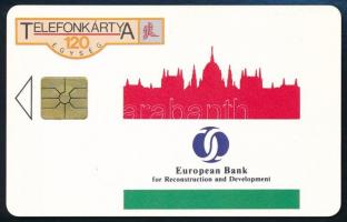 1992 European Bank for Reconstruction and Development bontott, használatlan telefonkártya