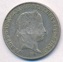 1846B 20kr Ag "V. Ferdinánd" T:2,2- kis patina