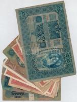 1902-1920. 11db-os vegyes magyar korona bankjegy tétel T:II--IV