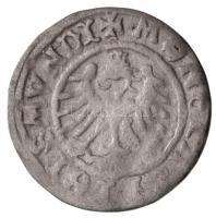 Lengyel Királyság ~1506. 1/2Gr Ag "I. Zsigmond" (0,82g) T:2,2- Poland ~1506. 1/2 Grossus Ag "Sigismund I" (0,82g) C:XFVF