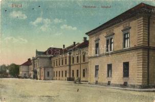 Brassó, Kronstadt, Brasov; Vasútállomás / railway station (EK)