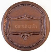 Tóth Sándor (1933-) DN "Csongrád megye" Br plakett gyűjtői tokban (744g/124mm) T:1 / Hunga...