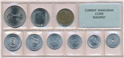 1975. 2f-10Ft (9xklf) érmés forgalmi sor fóliatokban T:1 patina
Adamo FO8