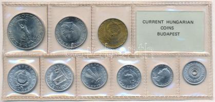 1982. 2f-10Ft (9xklf) érmés forgalmi sor fóliatokban T:1 patina
Adamo FO15
