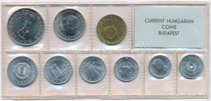 1974. 2f-10Ft (9xklf) érmés forgalmi sor fóliatokban T:1
Adamo FO7