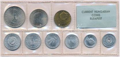 1977. 2f-10Ft (9xklf) érmés forgalmi sor fóliatokban T:1 Adamo FO10