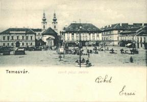 Temesvár, Timisoara; Szerb püspöki palota, Piac tér / Serbian bishops palace, market square