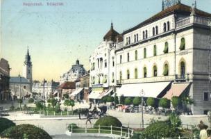 Nagyvárad, Oradea; Bémer tér, Pannonia szálló. Vidor Manó kiadása / square with hotel
