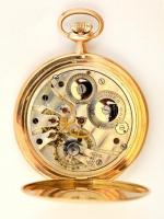 Tavanes 14K arany zsebóra dupla arany fedeles ( egyik hátsó fedlap hiányzik), nem működő szerkezette...