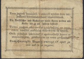 1849. 15kr "Kossuth bankó" T:III