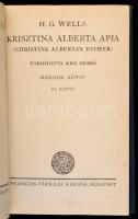 H. G. Wells Művei sorozat 8 kötete: 
Világok harca. Marslakók a földön. Fordította Mikes Lajos. Más...