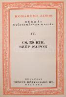 Komáromi János munkái sorozat 7 kötete, IV-VIII. és X-XI. kötetek. Bp., 1930, Genius. Kiadói aranyoz...