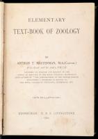 Arthur T. Masterman: Elementary text-book of zoology. Edinburgh, 1901, Livingstone. Kiadói kopottas egészvászon-kötés, szövegközti illusztrációkkal, angol nyelven. Ritka! /Linenbinding, with worn cover, with lot of illustrations, in English. Rare!