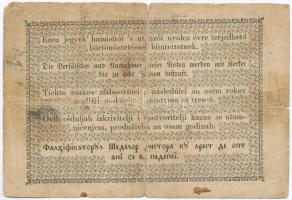 1849. 2Ft "Kossuth bankó" T:III- 
Adamo G108