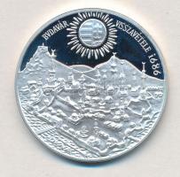 1986. 500Ft Ag "Budavár visszavétele 1686" T:PP patina
Adamo EM97