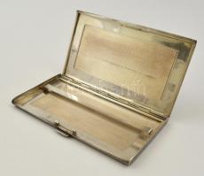 Ezüst cigaretta tárca / Silver cigarette holder 167 g 13,5x7,5 cm
