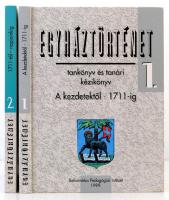 Egyháztörténet. Tankönyv és tanári kézikönyv. Szerk.: Ladányi Sándor - Papp Kornél - Tóth-Kása István - Tőkéczki László. 1-2. köt. Bp., 1999, Református Pedagógiai Intézet. Kartonált papírkötésben, jó állapotban.