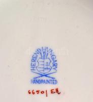 Herendi Eszterházy mintás padlóváza, áttört közép résszel, kézzel festett, jelzett, hibátlan, m:51 c...