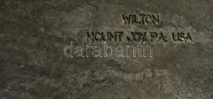 "Bless this house" - Wilton USA ón tál, jelzett, 24x16 cm