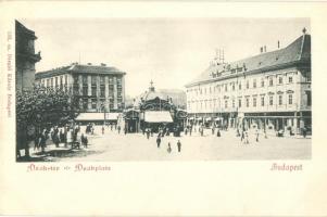 Budapest V. Deák tér, Élővirág Csarnok, Weiner A. sör és borcsarnoka, Divald Károly 137.